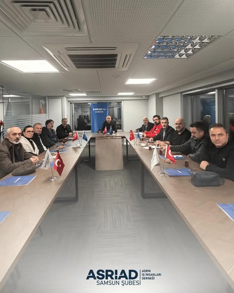 Kızılay Samsun Şubesi Yönetim Toplantımıza Konuk Oldu