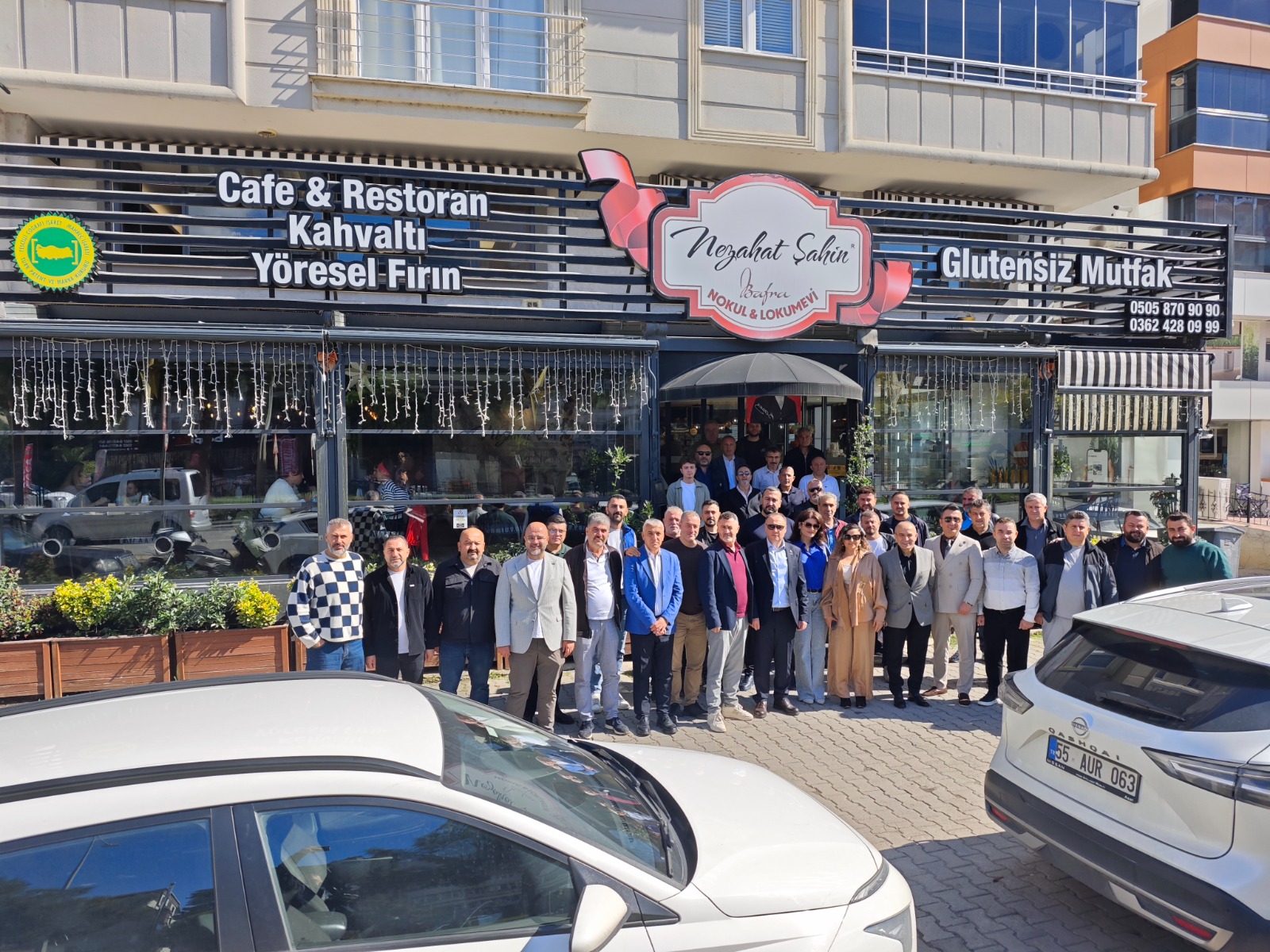 ASRİAD Samsun kahvaltı buluşması toplu fotoğrafı
