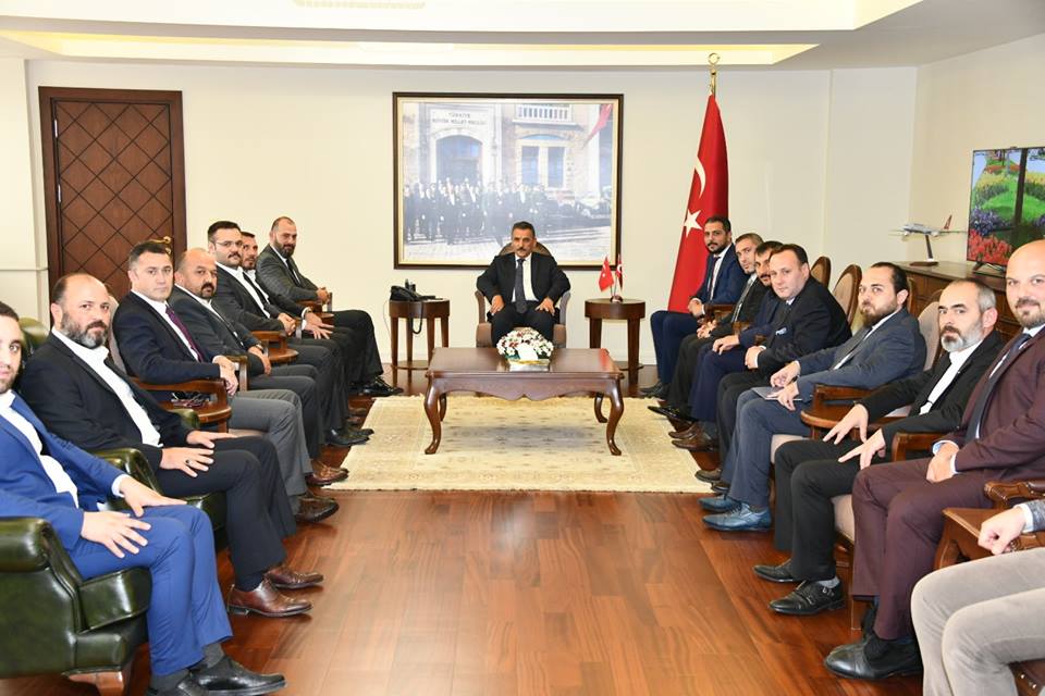 Asriad’tan Vali Kaymak’a ziyaret
