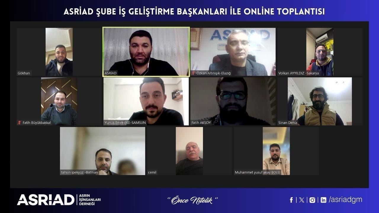 Dış İlişkiler Başkanları Toplantısı 