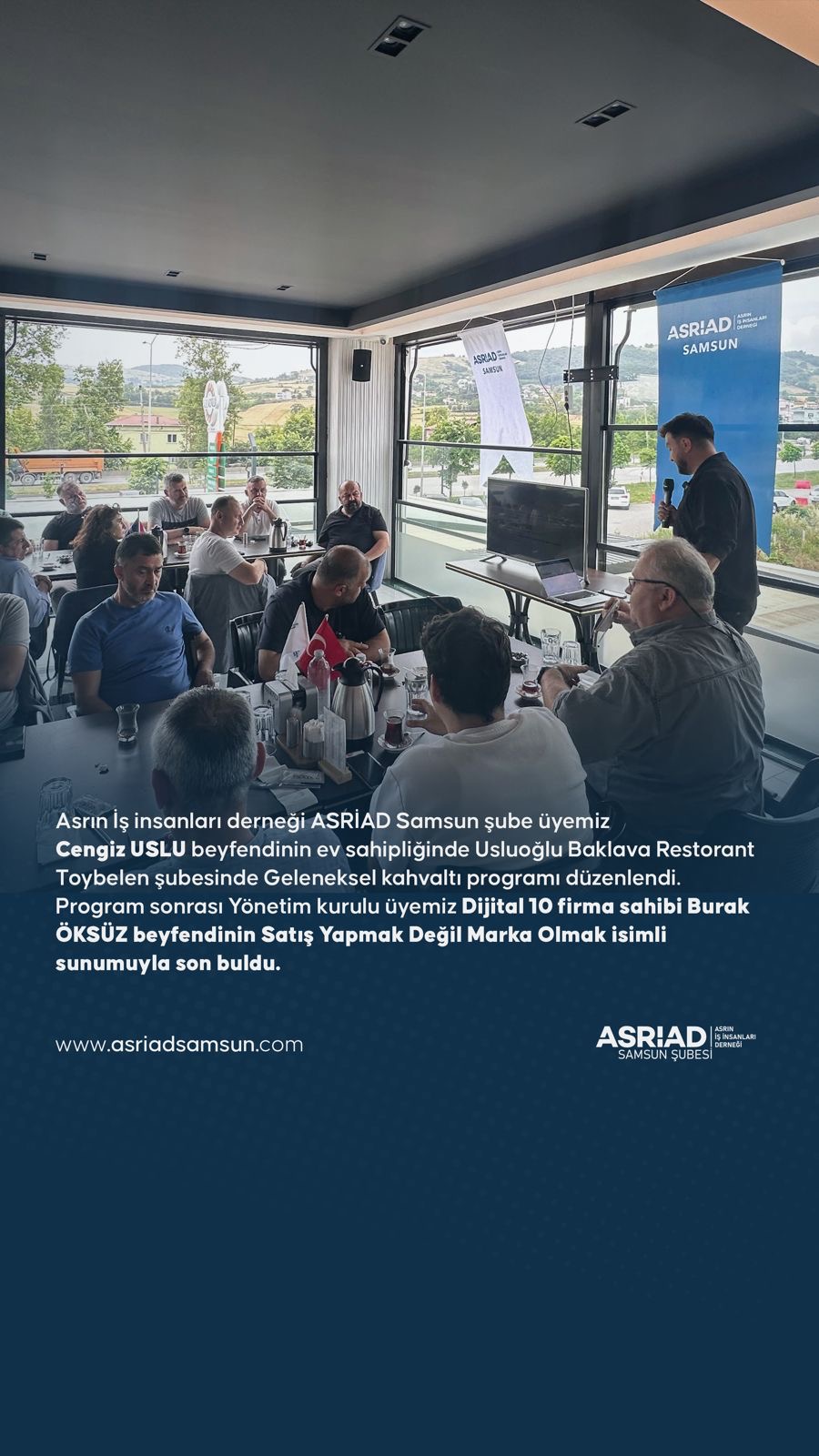 ASRİAD Ailesi Geleneksel Kahvaltı Kahvaltı Programında Buluştu