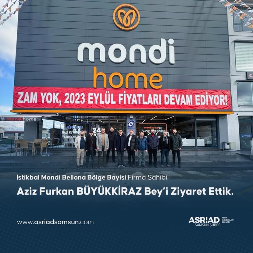 Mondi Home Yeni Üye Ziyareti 