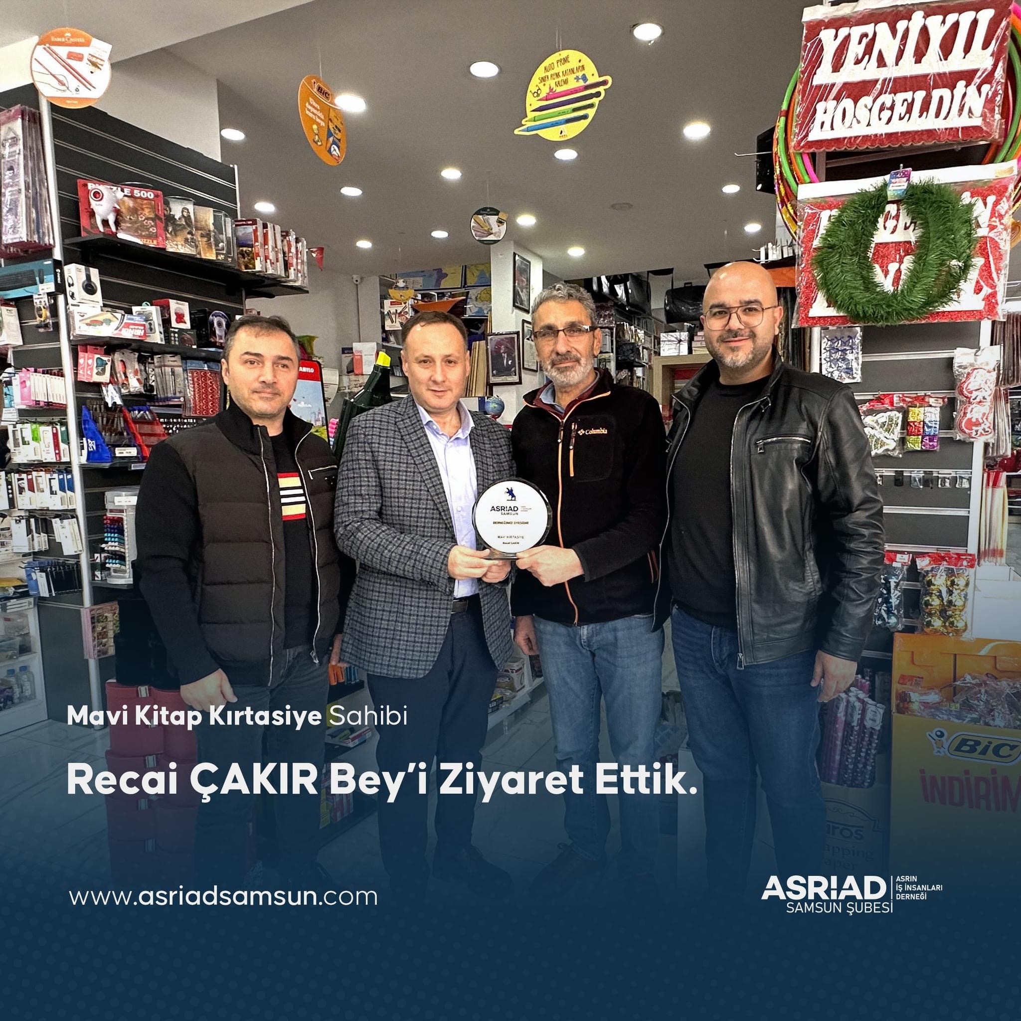 Mavi Kitap Kırtasiye Yeni Üye Ziyareti 