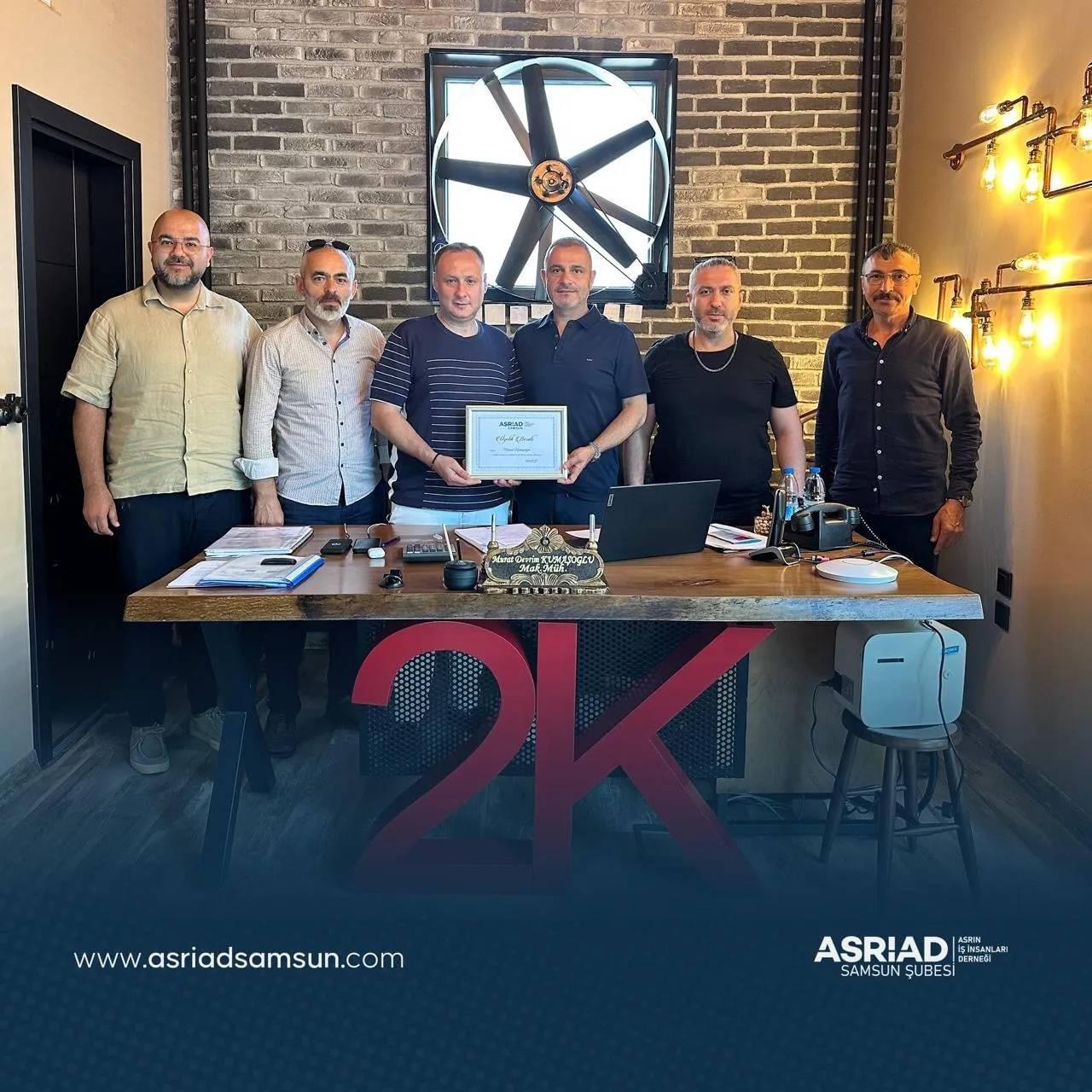 2K Mühendislik Yeni Üye  Ziyareti 