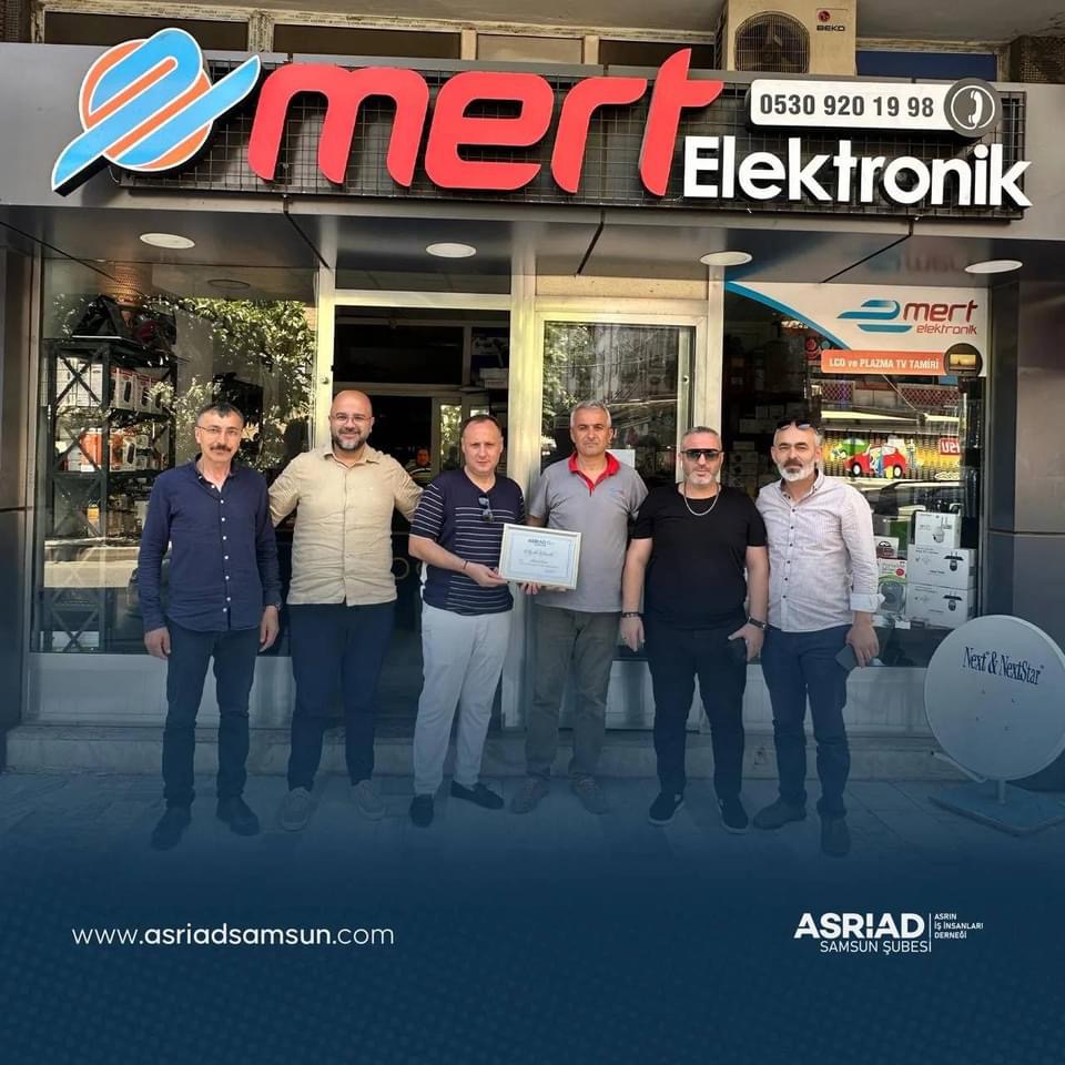 Mert Elektronik Üye İşletme Ziyareti 