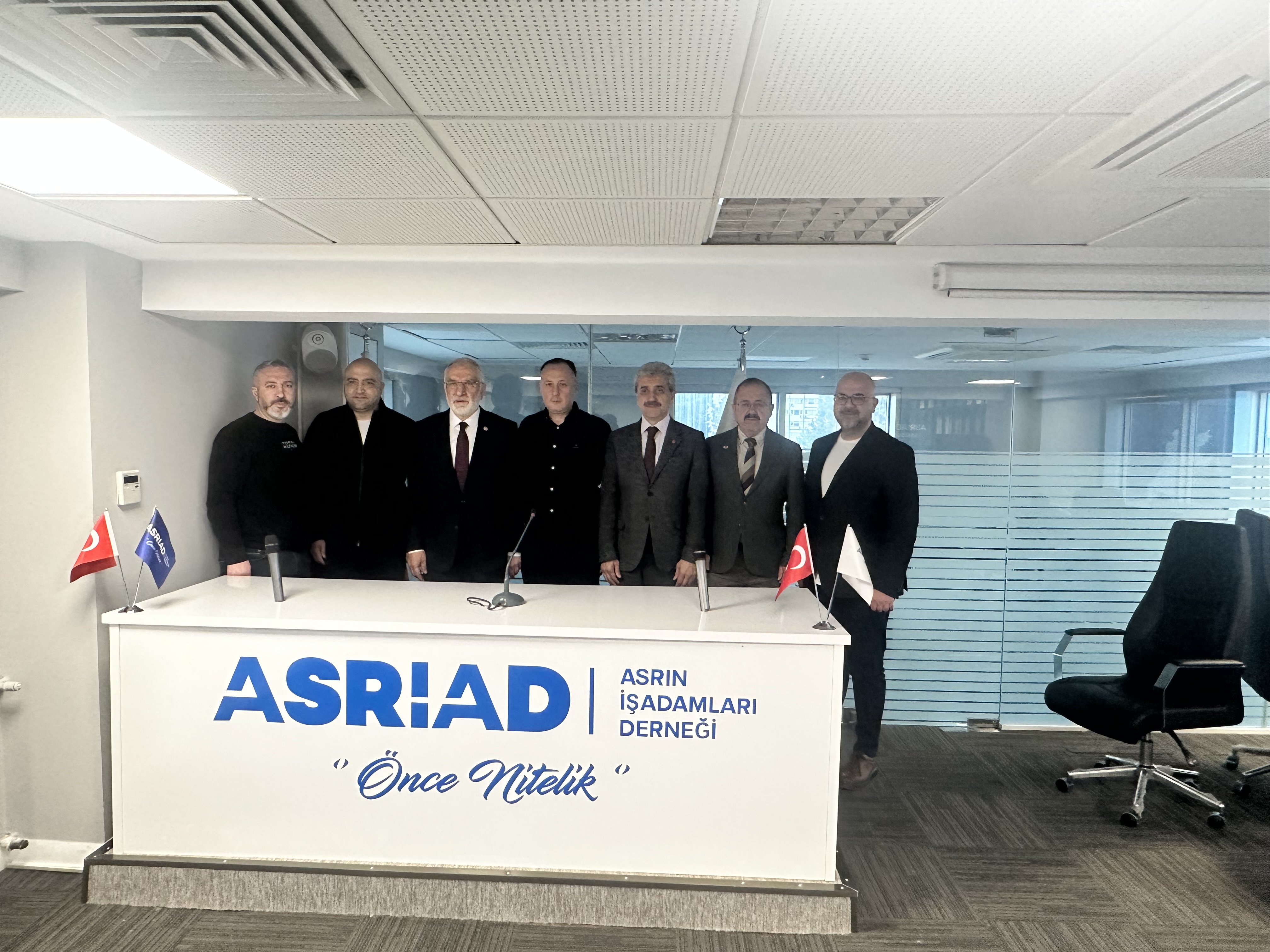 ASRİAD’a Saadet Partisi İl Başkanlığından Ziyaret