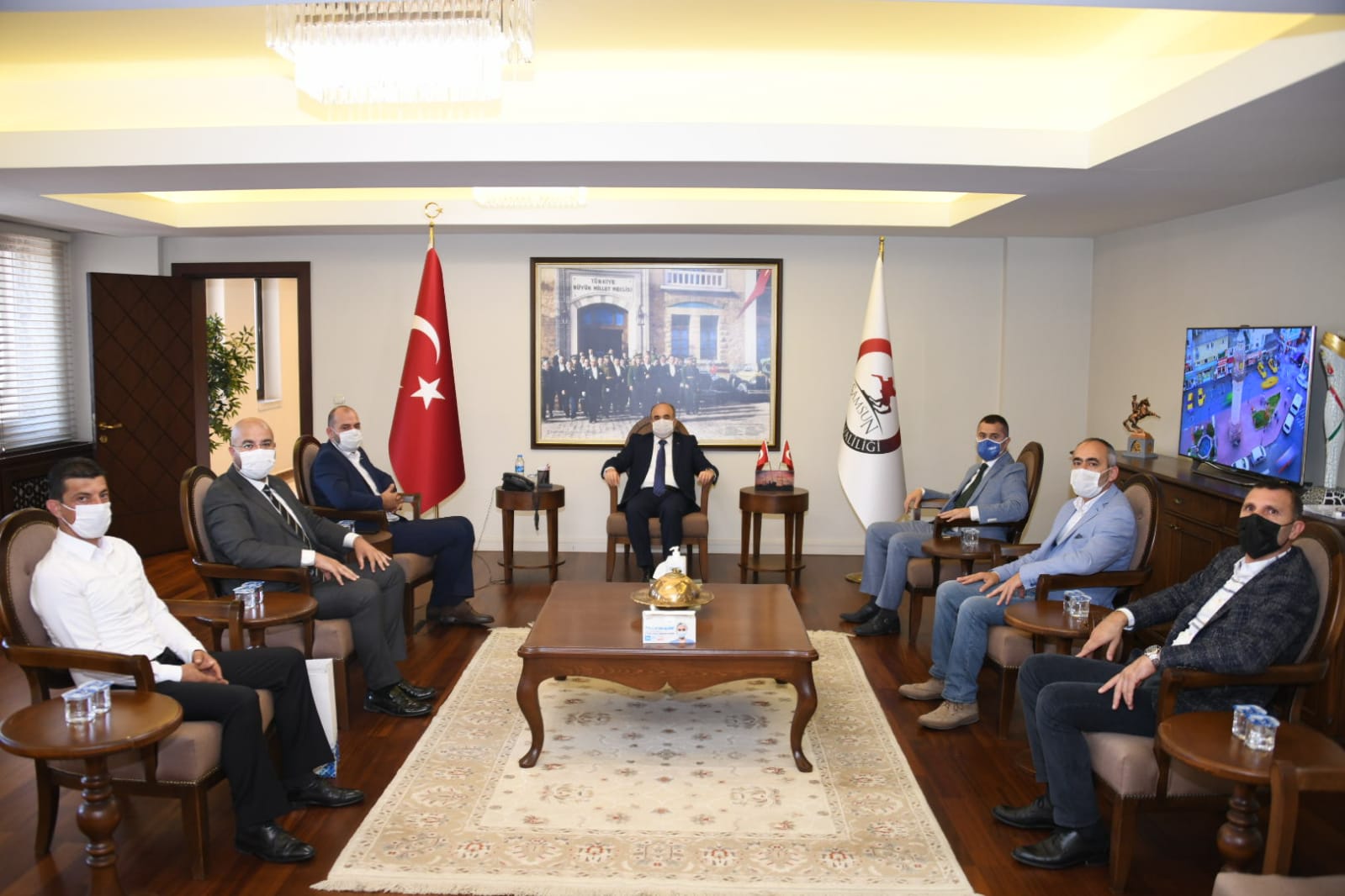ASRİAD’dan Vali Zülküf Dağlı’ya Ziyaret.