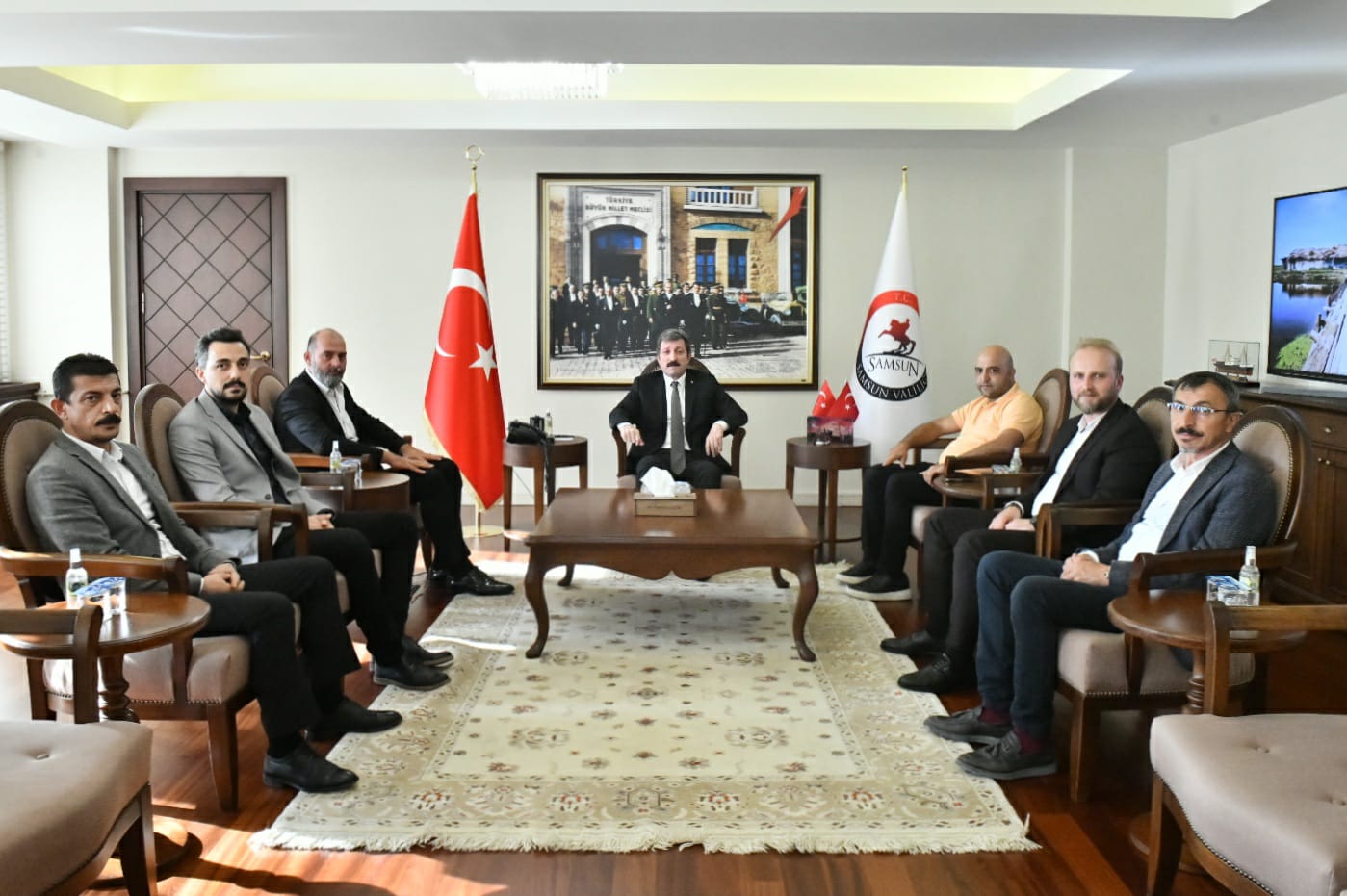 ASRİAD'dan Vali Tavlya Hayırlı Olsun Ziyareti