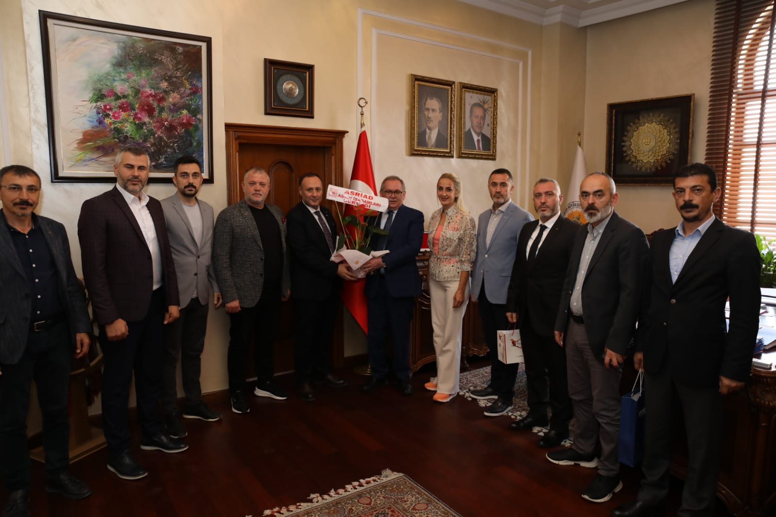 ASRİAD'dan Başkan Demir'e Ziyaret