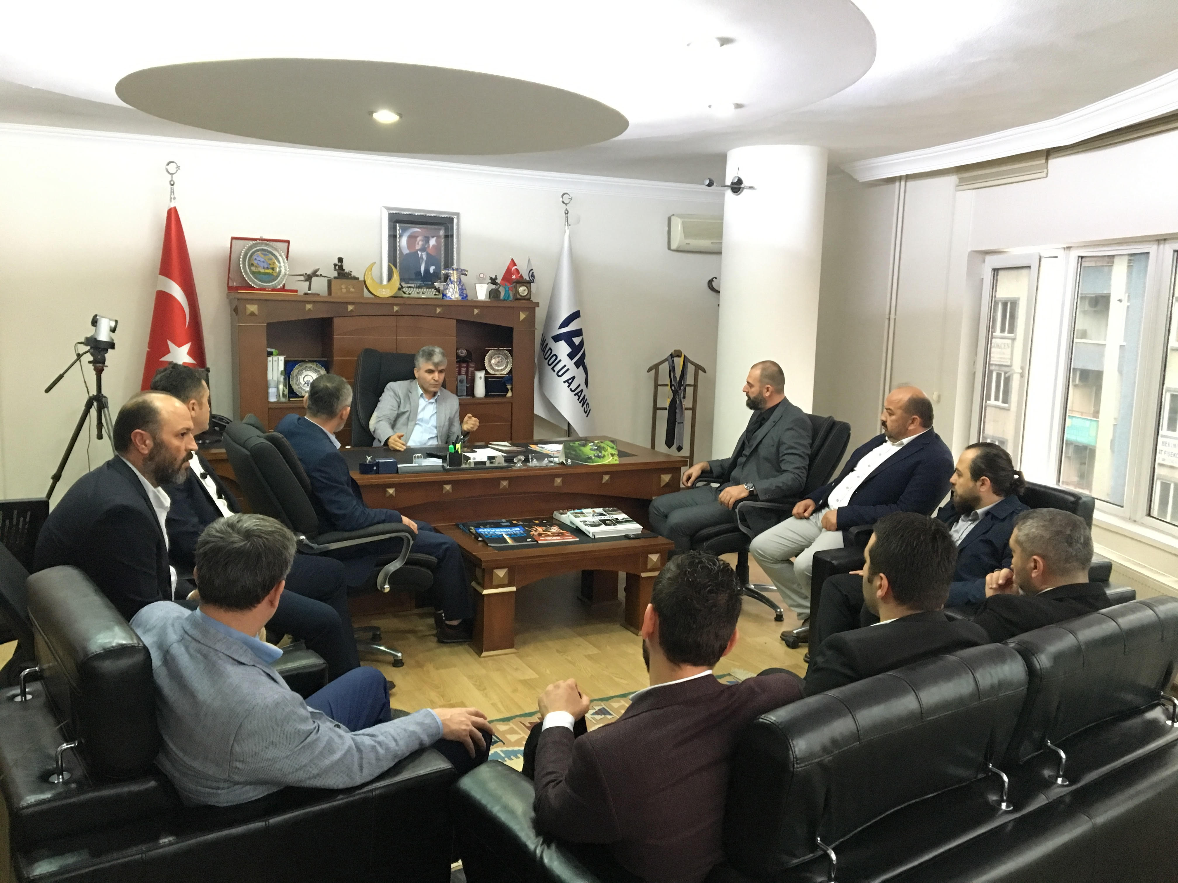 Anadolu Ajansı Bölge Müdürlüğü Ziyaret