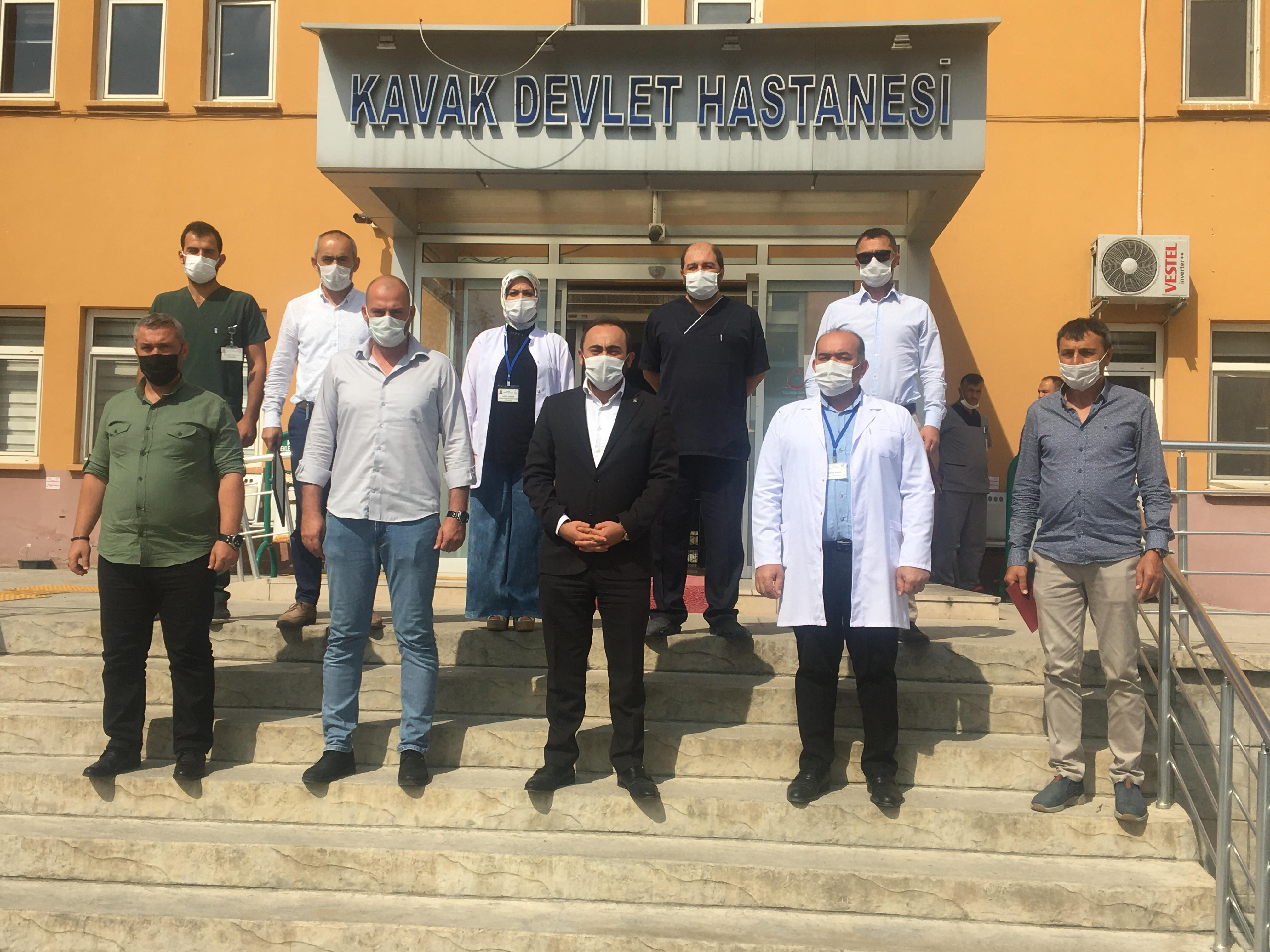 ASRİAD'dan Kavak Devlet Hastanesine Ziyaret