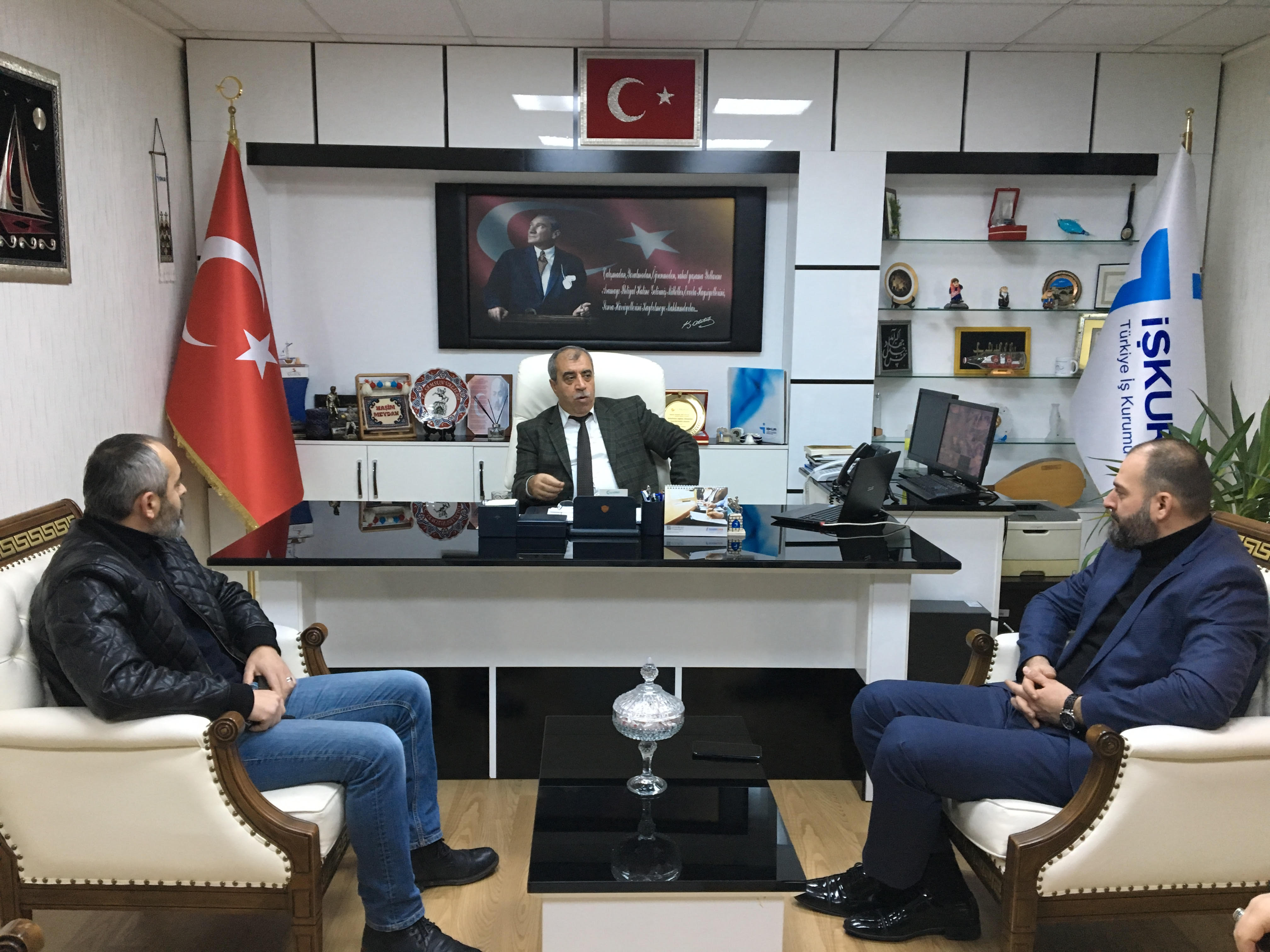 ASRİAD’tan İşkur İl Müdürü  Haşim Meydan’a Ziyaret   