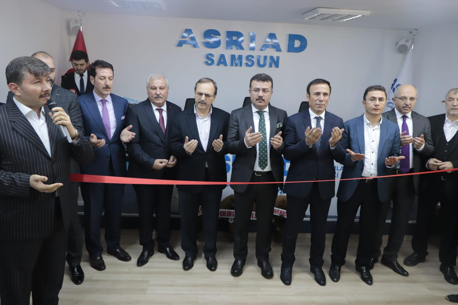 Asriad Samsun Şubesine dualı açılış