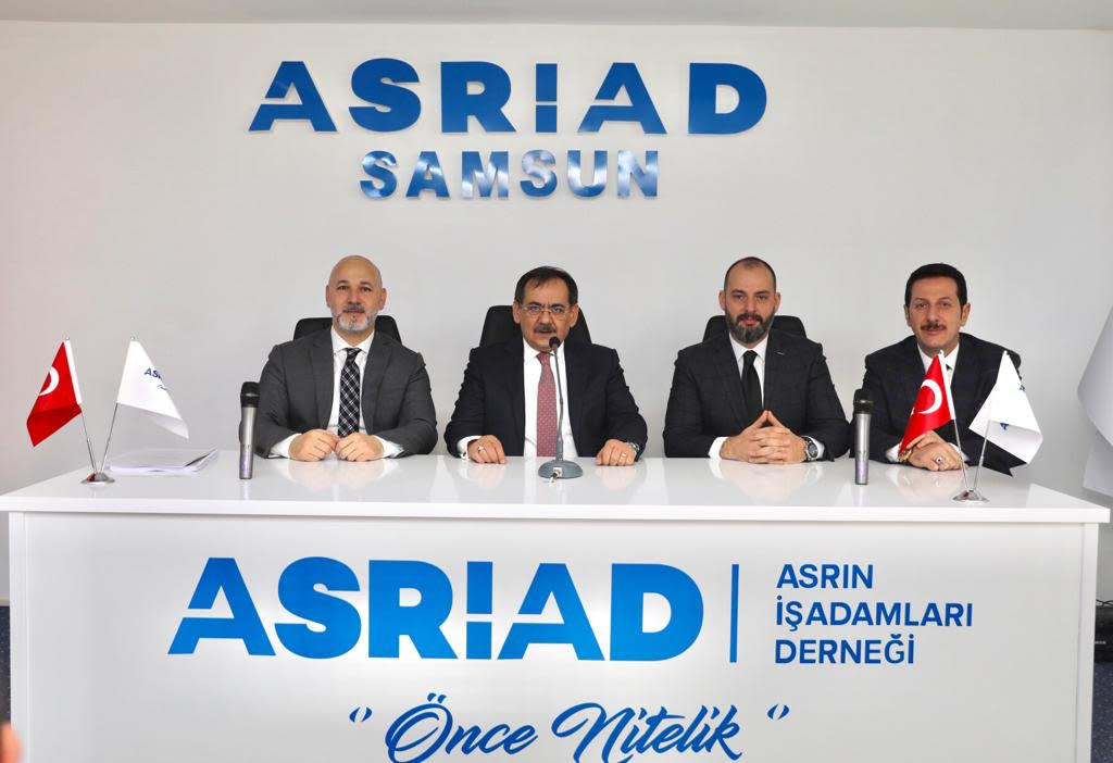 Mustafa Demir, ASRİAD’a konuk oldu