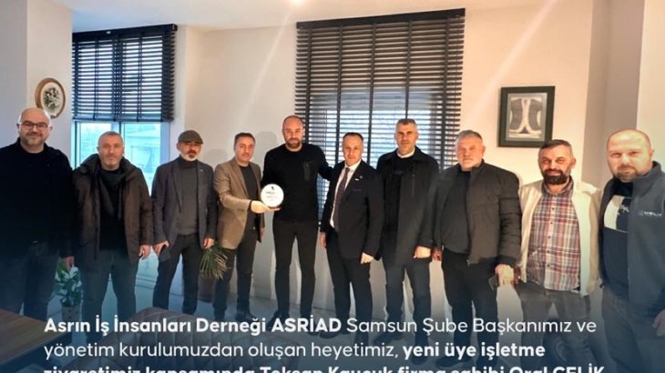 Teksan Kauçuk Yeni Üye Ziyareti 