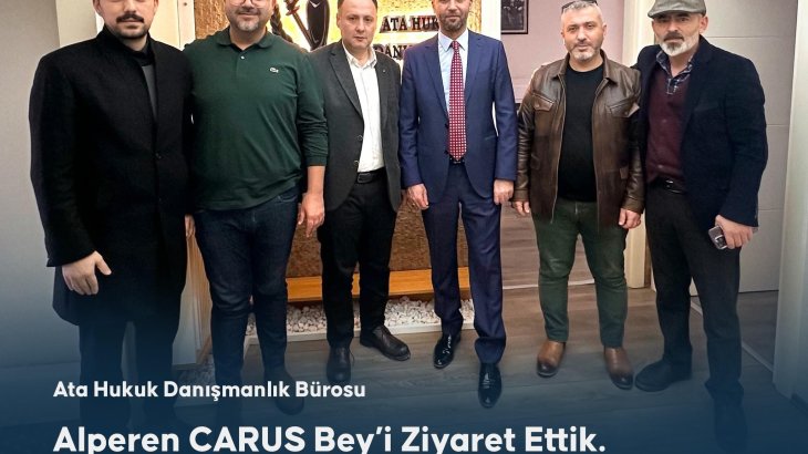 Ata Hukuk Danışmanlık Yeni Üye Ziyareti 