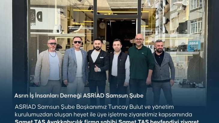 Samet Taş Ayakkabıcılık Üye İşletme Ziyareti 