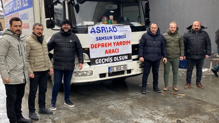 ASRİAD’dan Deprem Bölgesine Yardım